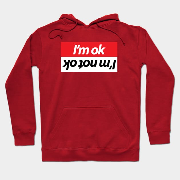 I'm ok funny design for car guys Hoodie by GreenGuyTeesStore